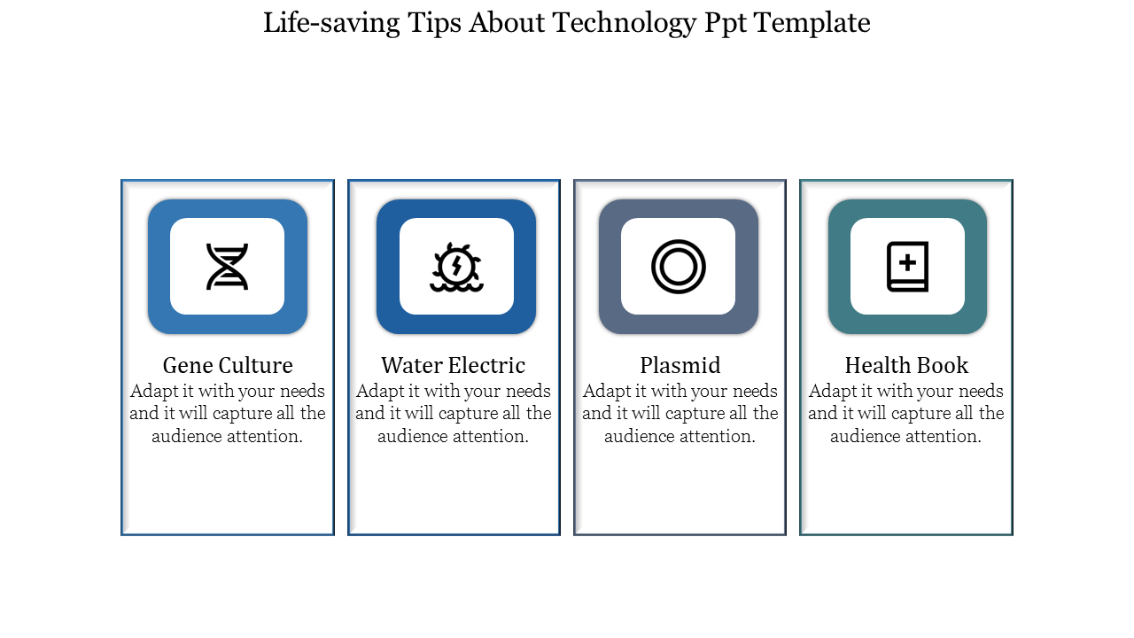 Desirable Technology PPT Template For Presentation